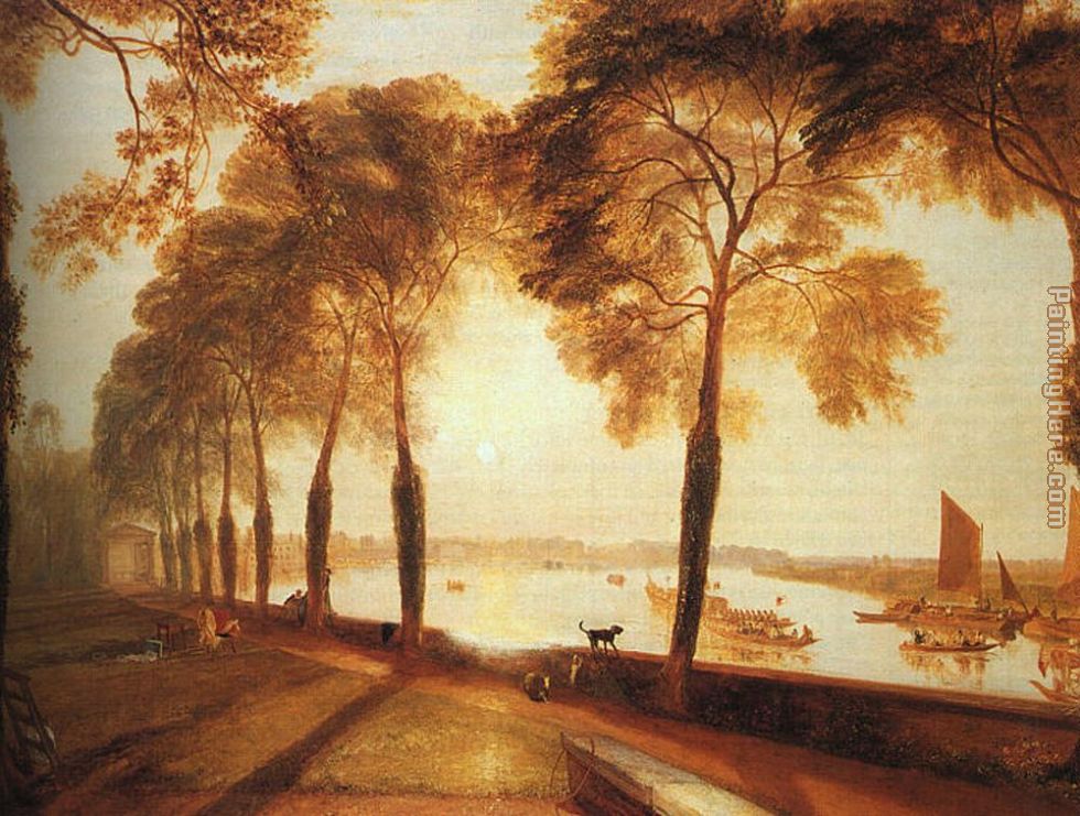 Mortlake Terrace painting - Joseph Mallord William Turner Mortlake Terrace art painting